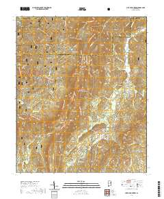 Cheaha Mountain 2021 topographic map thumbnail