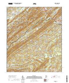 Chelsea 2020 topographic map thumbnail