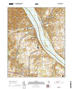 Cherokee 2020 topographic map thumbnail