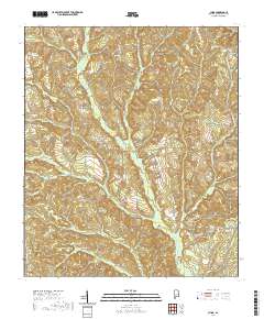 China 2020 topographic map thumbnail