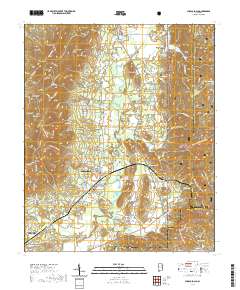 Choccolocco 2021 topographic map thumbnail