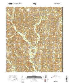 Chunchula 2020 topographic map thumbnail
