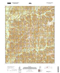 Citronelle West 2020 topographic map thumbnail