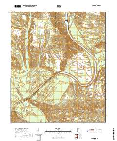 Claiborne 2020 topographic map thumbnail