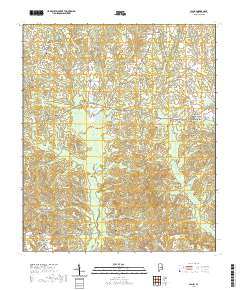 Claud 2020 topographic map thumbnail