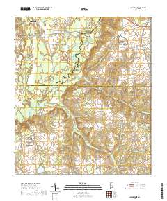 Clayhatchee 2020 topographic map thumbnail