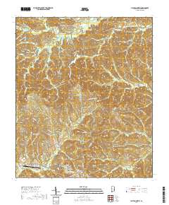 Clayton North 2020 topographic map thumbnail