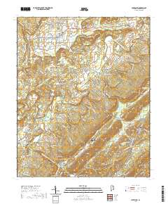 Cleveland 2020 topographic map thumbnail