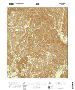 Coffeeville 2020 topographic map thumbnail