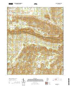 Colvin Gap 2020 topographic map thumbnail