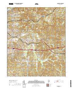 Cottondale 2020 topographic map thumbnail
