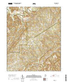 Creel 2020 topographic map thumbnail
