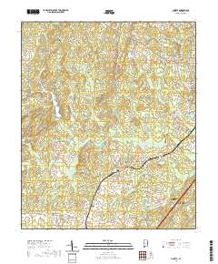 Cusseta 2020 topographic map thumbnail