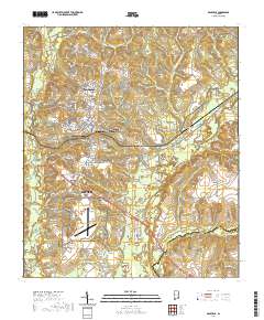 Daleville 2020 topographic map thumbnail