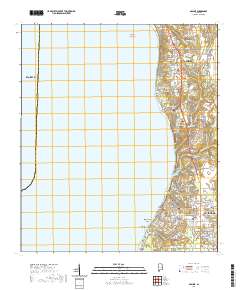 Daphne 2020 topographic map thumbnail