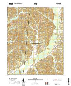 Detroit 2020 topographic map thumbnail