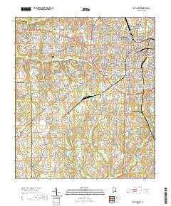 Dothan West 2020 topographic map thumbnail