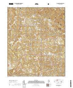 Double Springs 2021 topographic map thumbnail