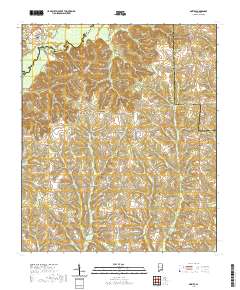 Dozier 2020 topographic map thumbnail