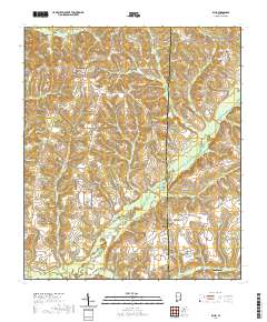 Echo 2020 topographic map thumbnail