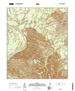 Elm Bluff 2020 topographic map thumbnail