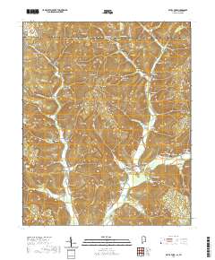 Estill Fork 2020 topographic map thumbnail