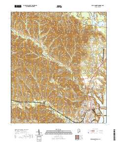 Eufaula North 2020 topographic map thumbnail