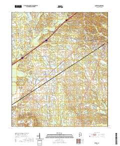 Eutaw 2020 topographic map thumbnail