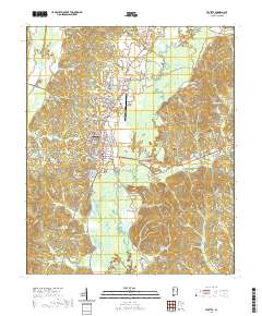 Fayette 2020 topographic map thumbnail