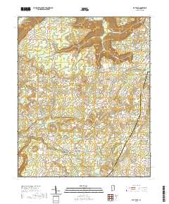 Flat Rock 2020 topographic map thumbnail