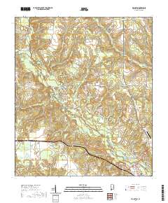 Flomaton 2020 topographic map thumbnail