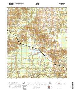 Forkland 2020 topographic map thumbnail