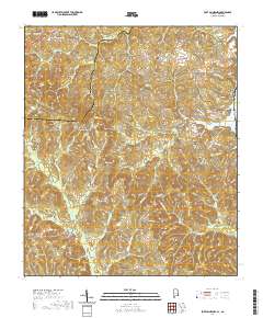 Fort Gaines NW 2020 topographic map thumbnail