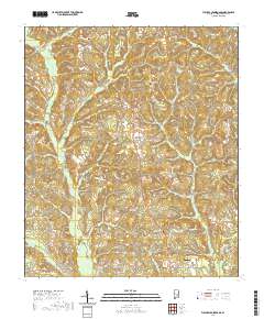Fullers Crossroads 2020 topographic map thumbnail