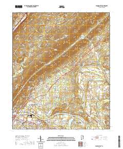 Gadsden East 2020 topographic map thumbnail