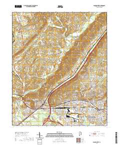 Gadsden West 2020 topographic map thumbnail