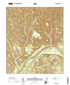 Gainestown 2020 topographic map thumbnail