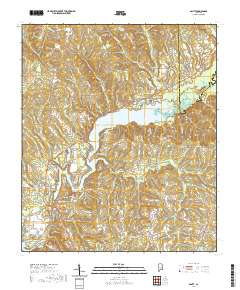 Gantt 2020 topographic map thumbnail