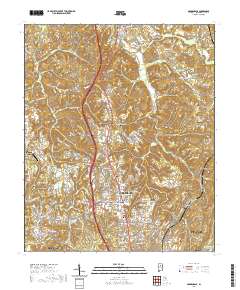 Gardendale 2020 topographic map thumbnail