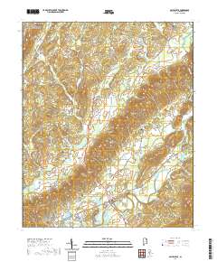 Gaylesville 2020 topographic map thumbnail