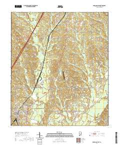 Georgiana East 2020 topographic map thumbnail
