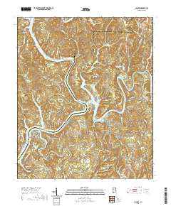 Gilmore 2020 topographic map thumbnail