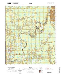 Ginhouse Island 2020 topographic map thumbnail