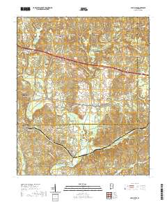 Glen Allen 2020 topographic map thumbnail