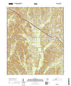 Gordo 2020 topographic map thumbnail