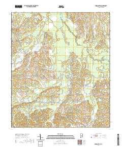 Gordonsville 2020 topographic map thumbnail