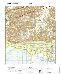 Grand Bay 2021 topographic map thumbnail