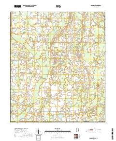 Grangeburg 2020 topographic map thumbnail