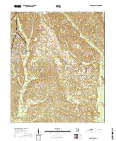Greenville East 2020 topographic map thumbnail