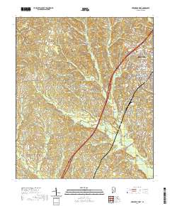 Greenville West 2020 topographic map thumbnail